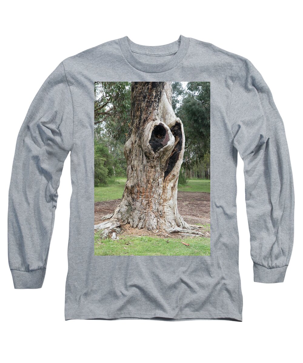 Landscape Long Sleeve T-Shirt featuring the photograph Lone Tree by Masami IIDA