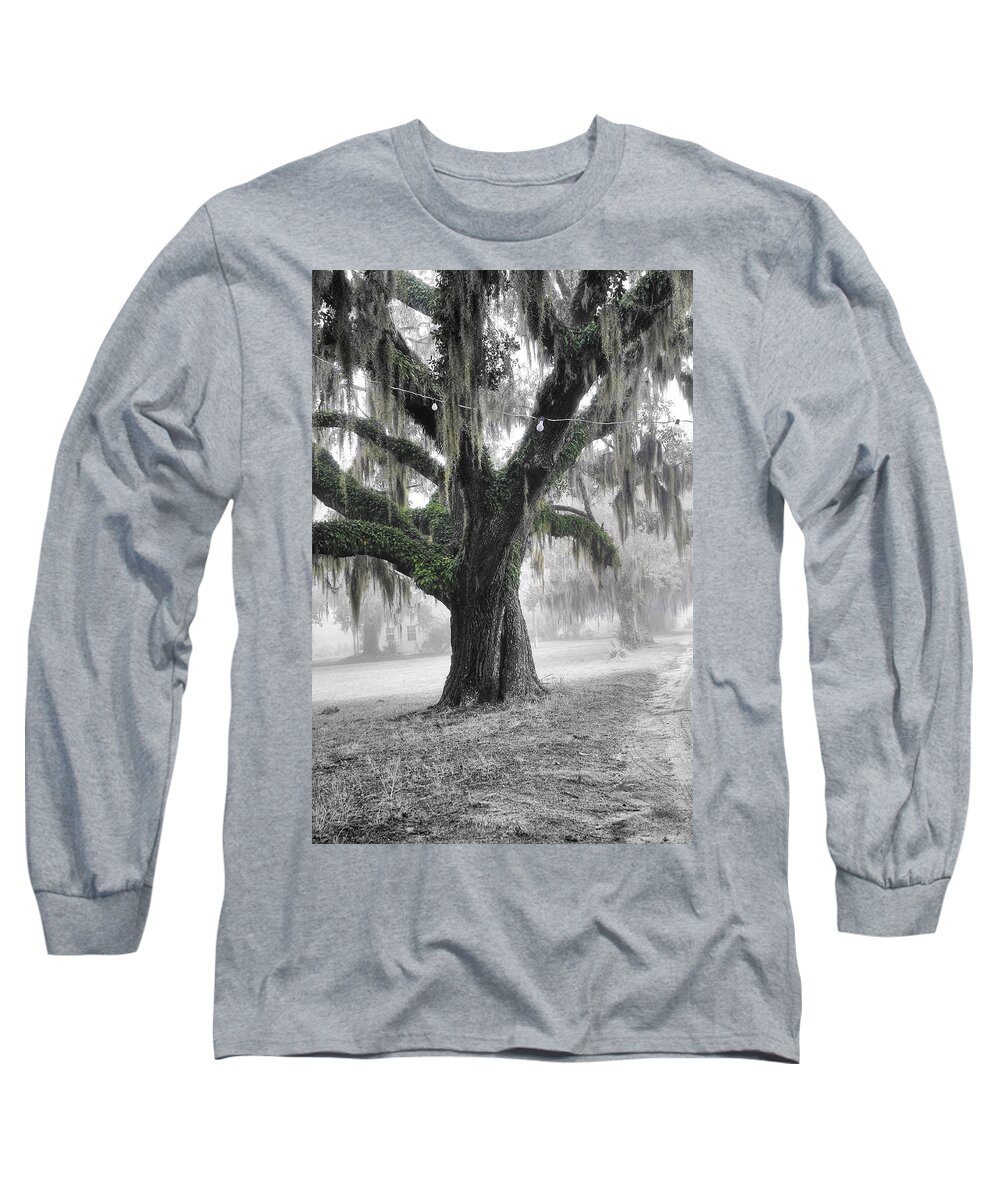 Live Oak Long Sleeve T-Shirt featuring the photograph Lowcountry Live Oak by Scott Hansen