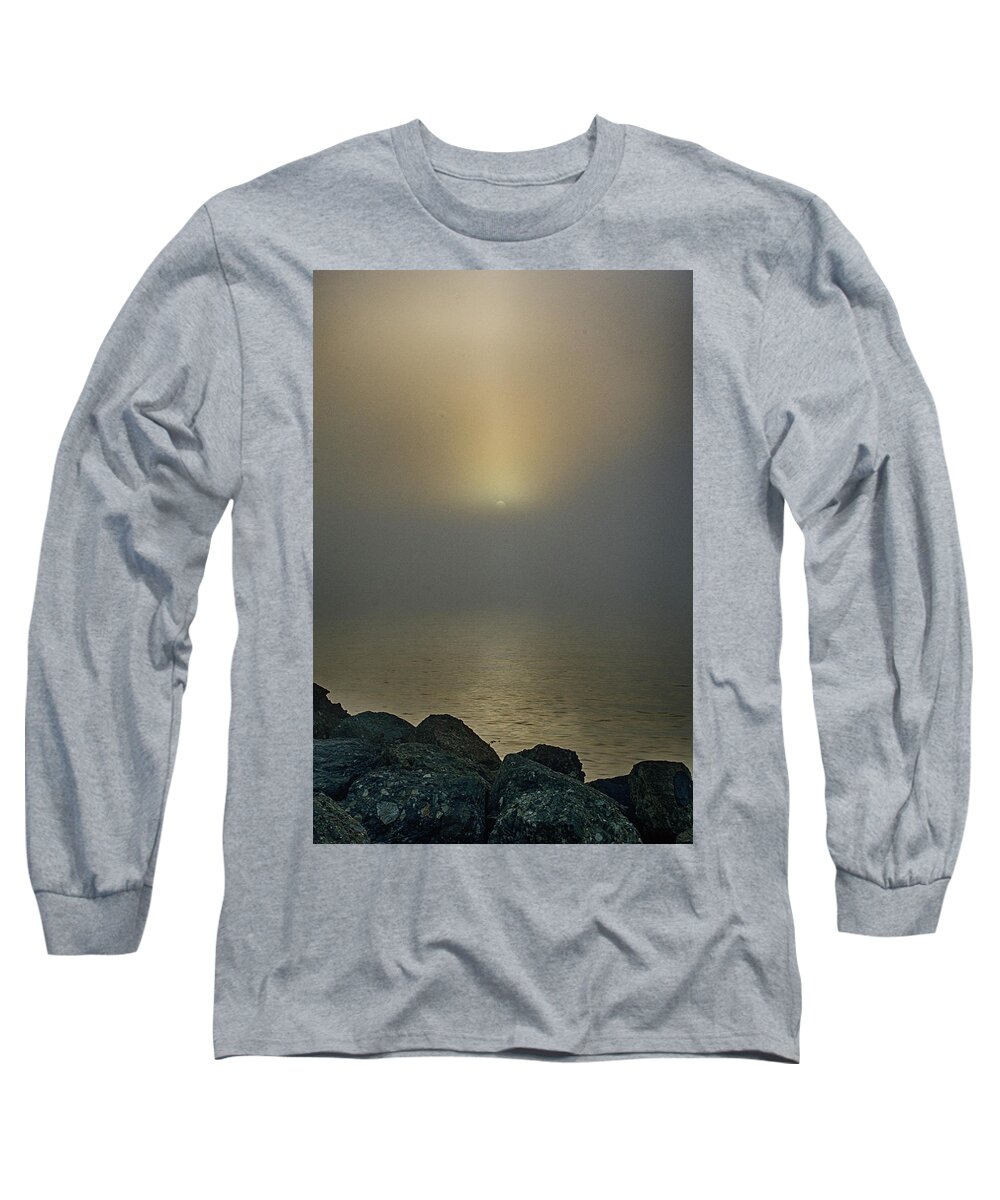 Sunrise Long Sleeve T-Shirt featuring the photograph Misty Sunrise Morning by Joseph Hollingsworth