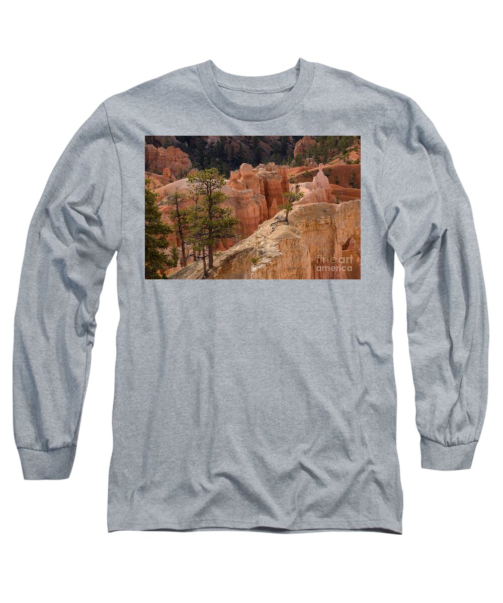 Bryce Canyon Long Sleeve T-Shirt featuring the photograph Morning in Bryce Canyon by Agnes Caruso