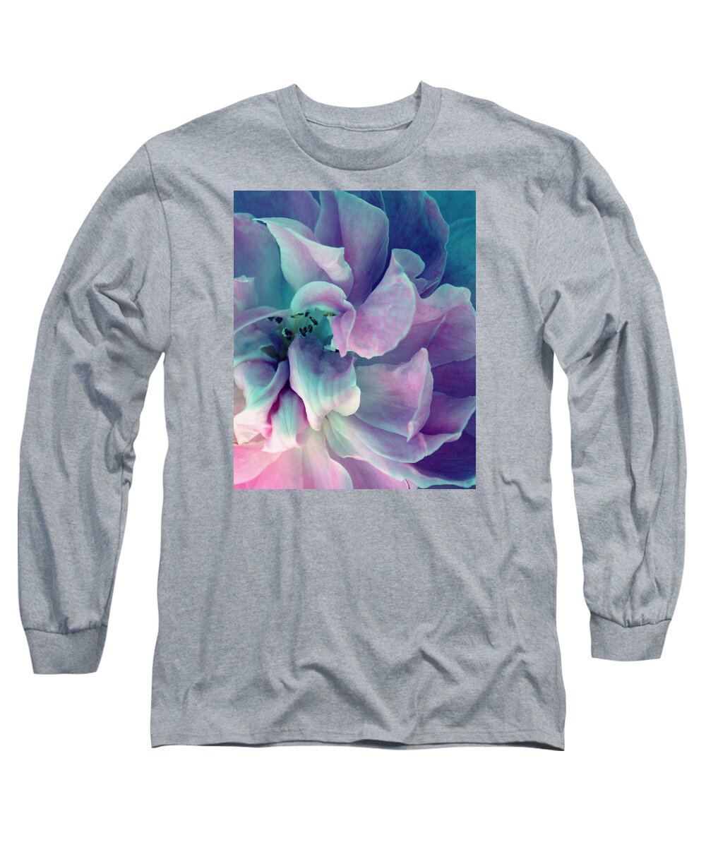  Long Sleeve T-Shirt featuring the photograph Mystery Rose by The Art Of Marilyn Ridoutt-Greene