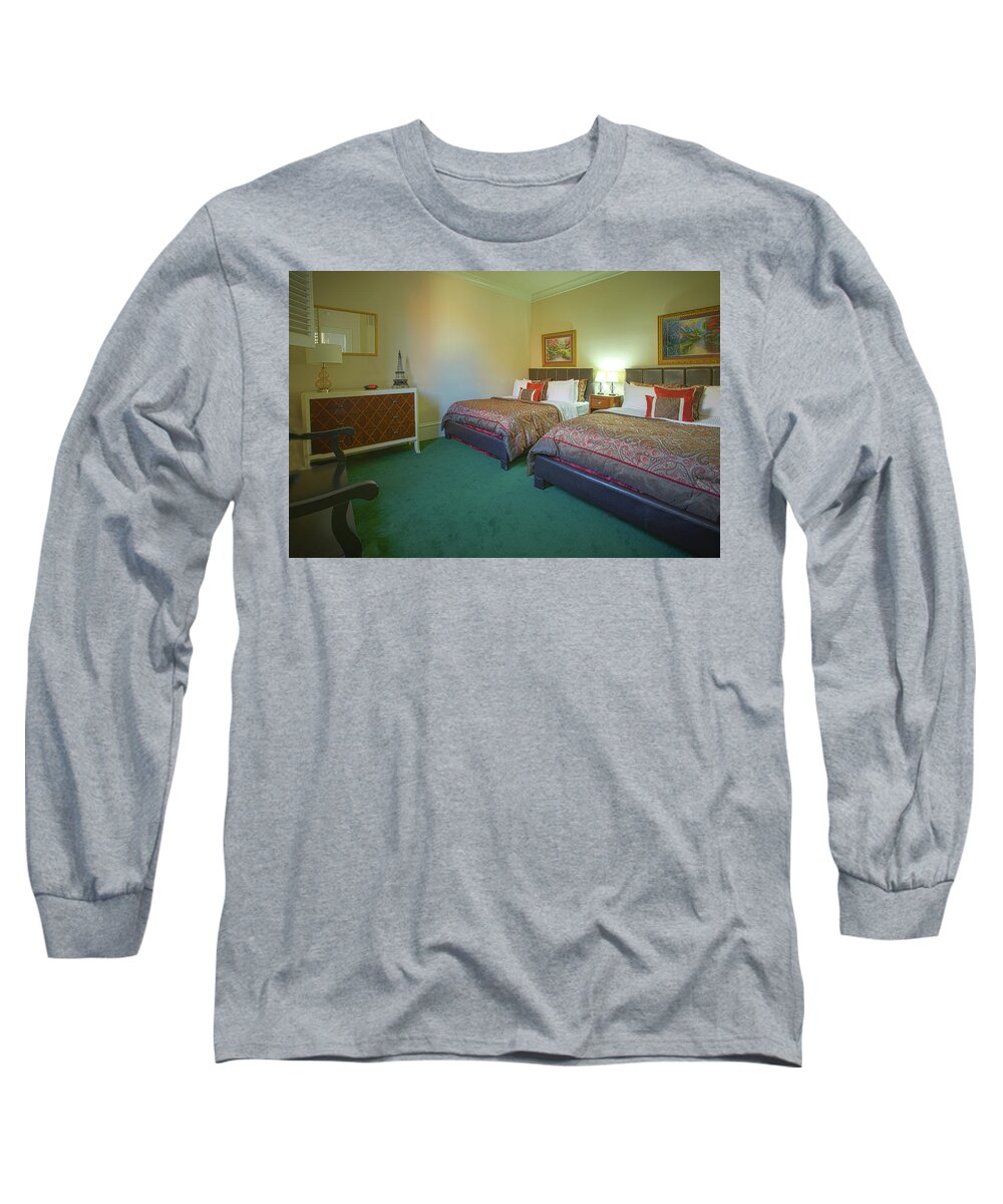 Time Share Long Sleeve T-Shirt featuring the photograph NOLA Timeshare BR by Jeff Kurtz