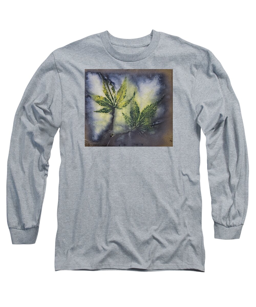 Jan Long Sleeve T-Shirt featuring the mixed media Number 45 by Joye Ardyn Durham