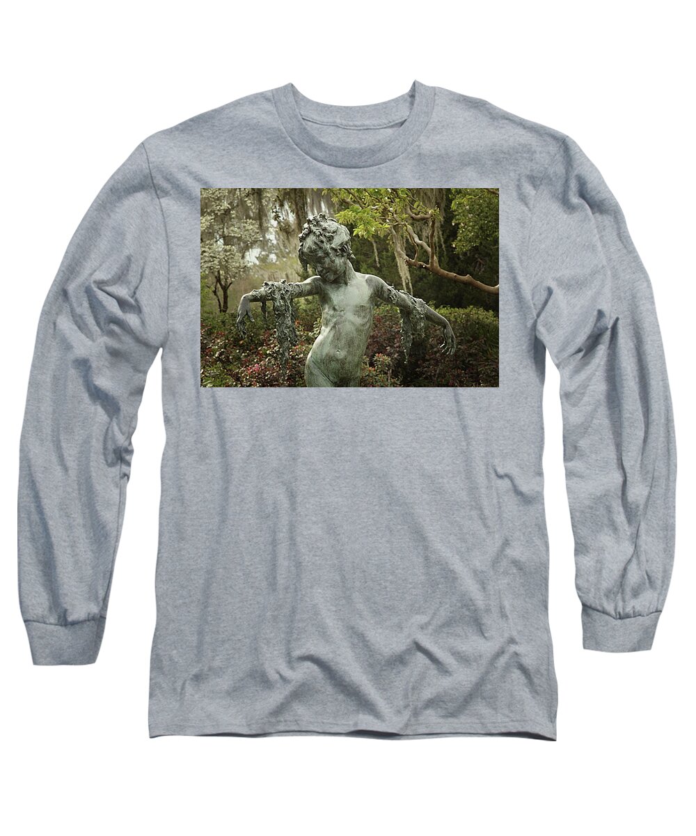Nymph Long Sleeve T-Shirt featuring the photograph Wood Nymph by Jessica Brawley