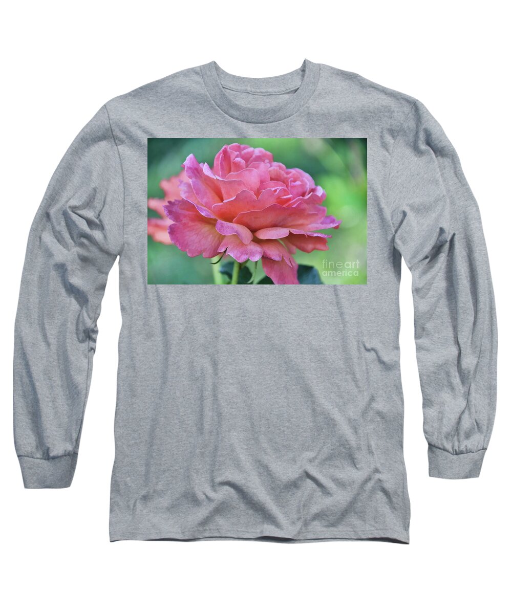 Light Long Sleeve T-Shirt featuring the photograph Pale Blush by Diana Mary Sharpton