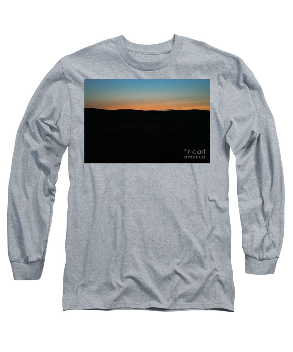Sunset Long Sleeve T-Shirt featuring the photograph Palouse Sunset by Rich Collins