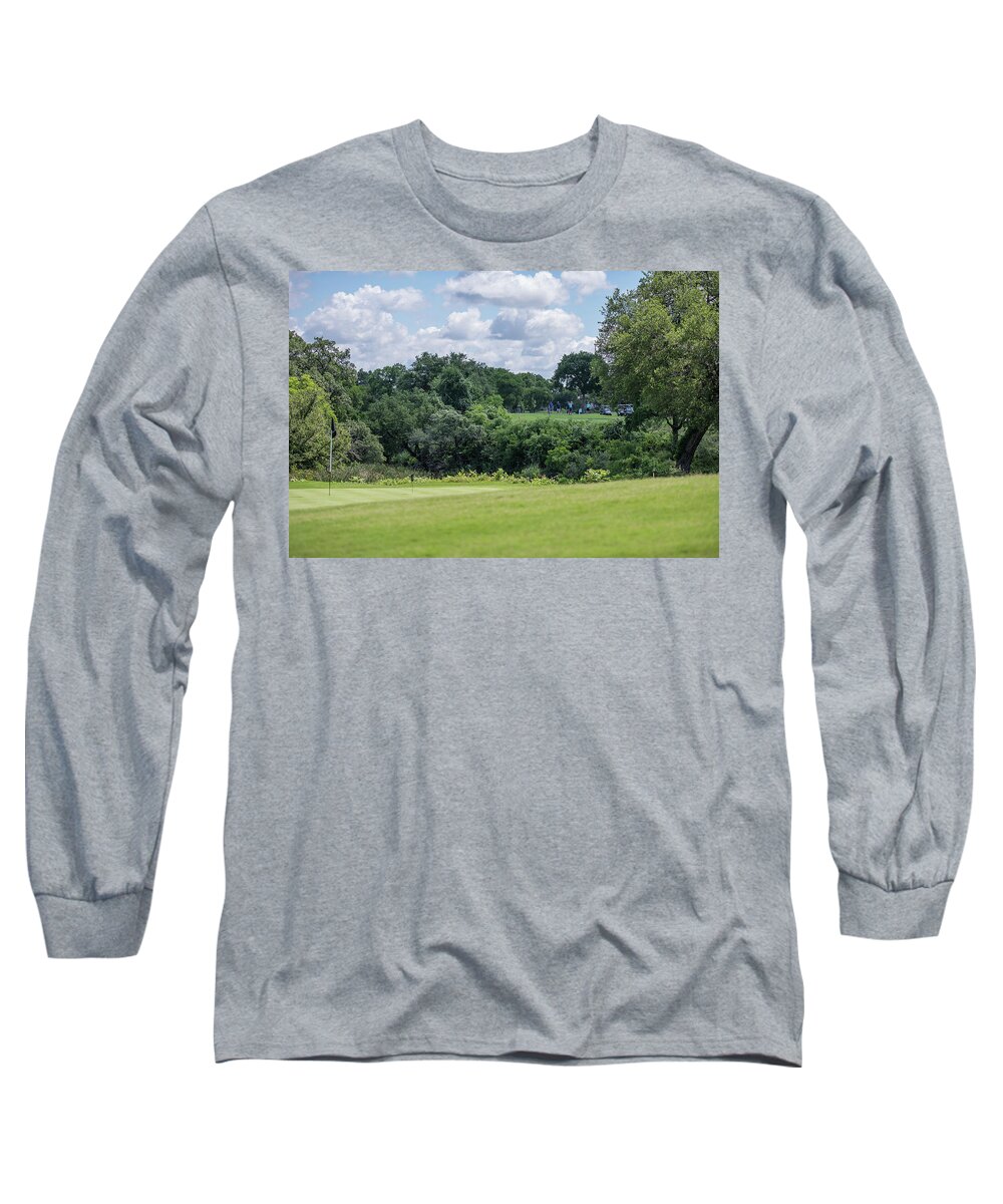 Cimarron Hills Long Sleeve T-Shirt featuring the photograph Par 3 by John Johnson