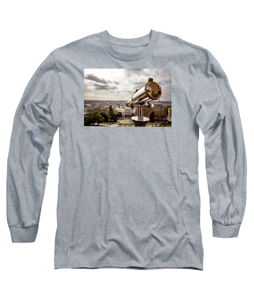 Paris Long Sleeve T-Shirt featuring the photograph Parisian view by Jane Rix