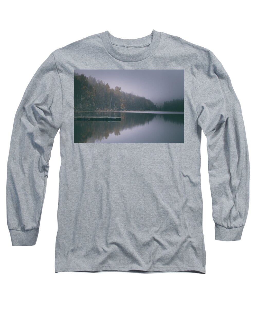 Alaska Long Sleeve T-Shirt featuring the photograph Peaceful Morning by Scott Slone