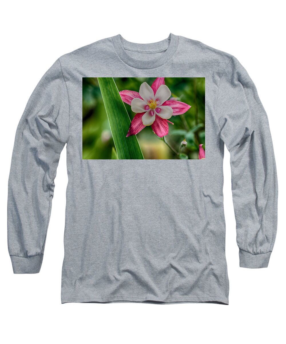 Pink Flower Long Sleeve T-Shirt featuring the photograph Pink Perfection by Bonnie Bruno