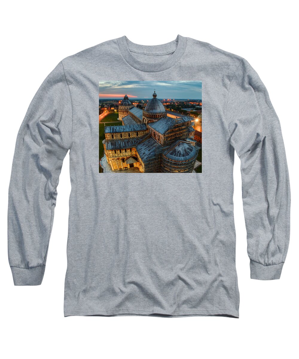 2015 Long Sleeve T-Shirt featuring the photograph Pisa Cathedral by Robert Charity