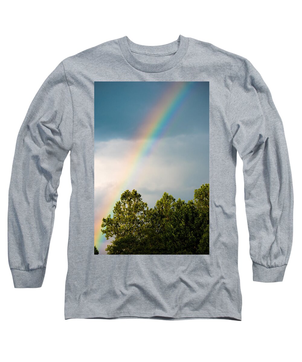 Rainbow Long Sleeve T-Shirt featuring the photograph Rainbow by Holden The Moment