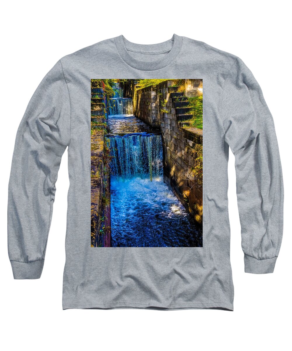 Long Sleeve T-Shirt featuring the photograph Reverie at the Five Combines by Kendall McKernon