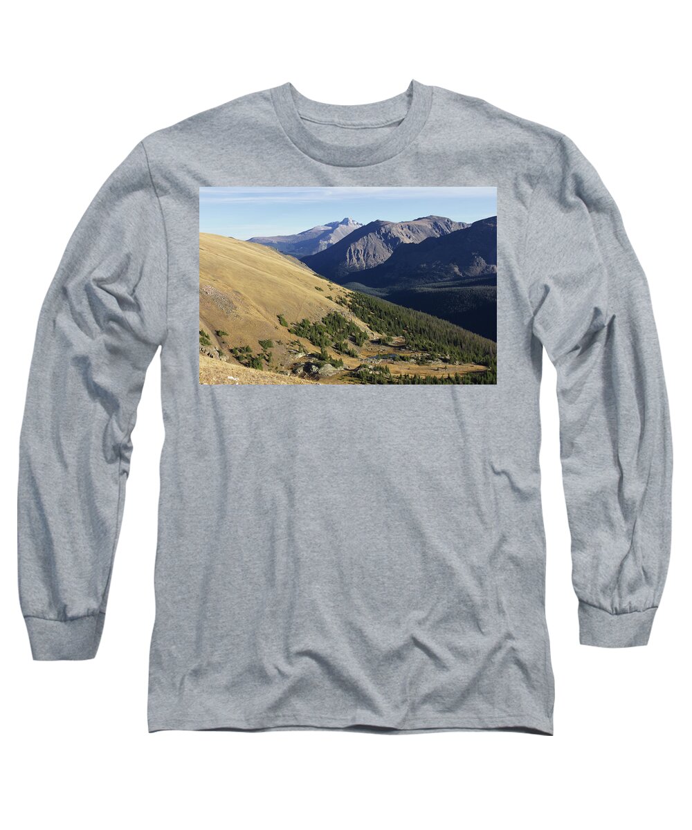 Rocky Mountains Long Sleeve T-Shirt featuring the photograph Rocky Mountain National Park by David Diaz