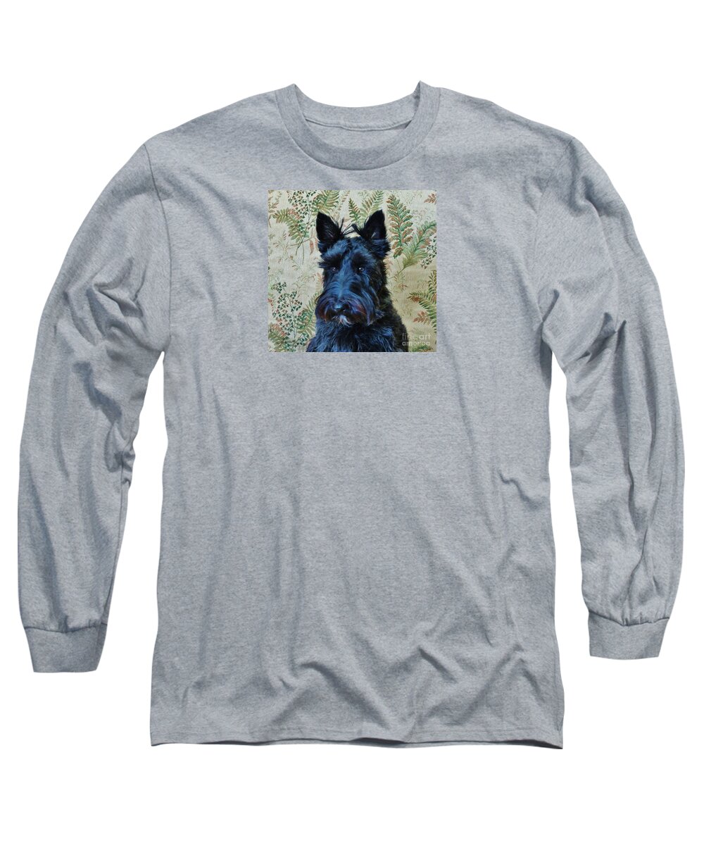 Scottie Long Sleeve T-Shirt featuring the photograph Scottie by Michele Penner