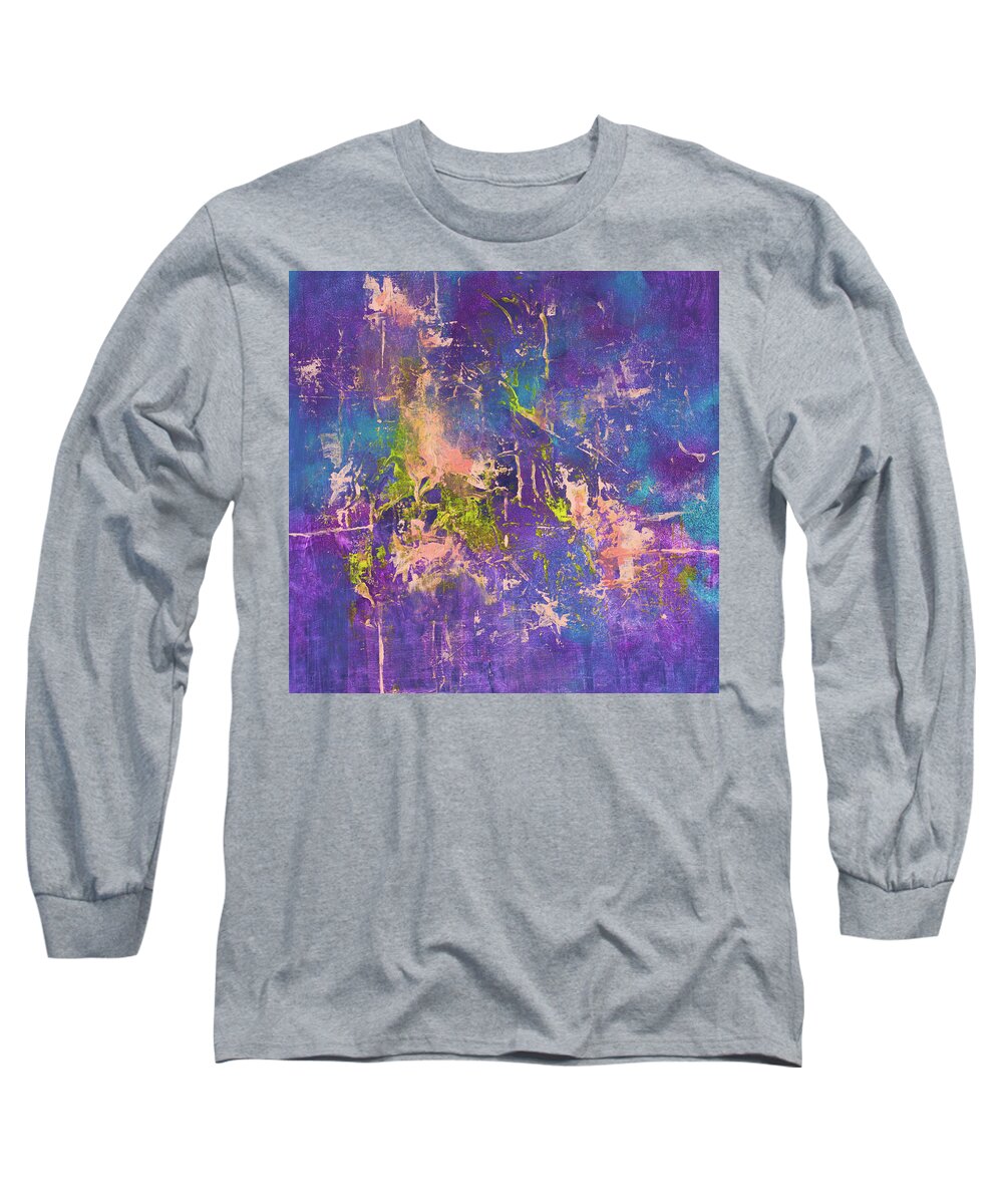 Lee Long Sleeve T-Shirt featuring the painting Short Circuit by Lee Beuther