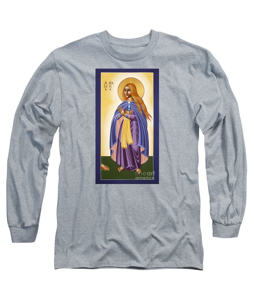 St Mary Magdalen Equal To The Apostles Long Sleeve T-Shirt featuring the painting St Mary Magdalen Equal to the Apostles 116 by William Hart McNichols