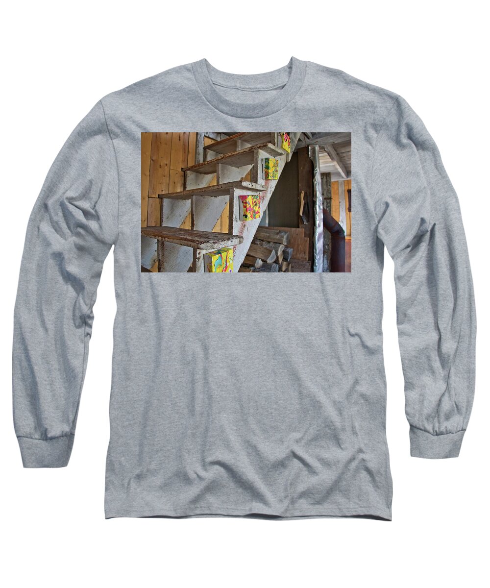 Cape Cod Long Sleeve T-Shirt featuring the photograph Stairway To Heaven by Marisa Geraghty Photography