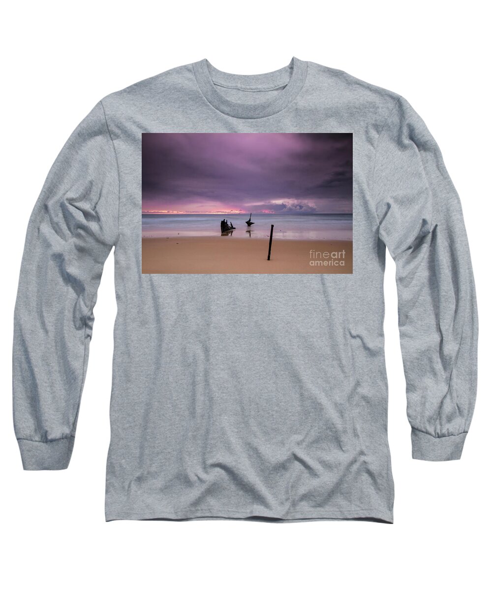 Australia Long Sleeve T-Shirt featuring the photograph Storm brewing by Howard Ferrier