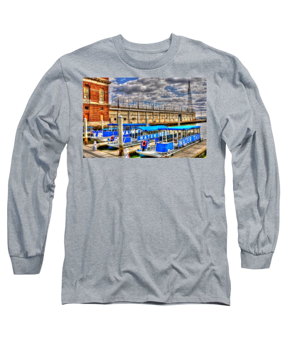 Water Long Sleeve T-Shirt featuring the photograph Taxi by Debbi Granruth