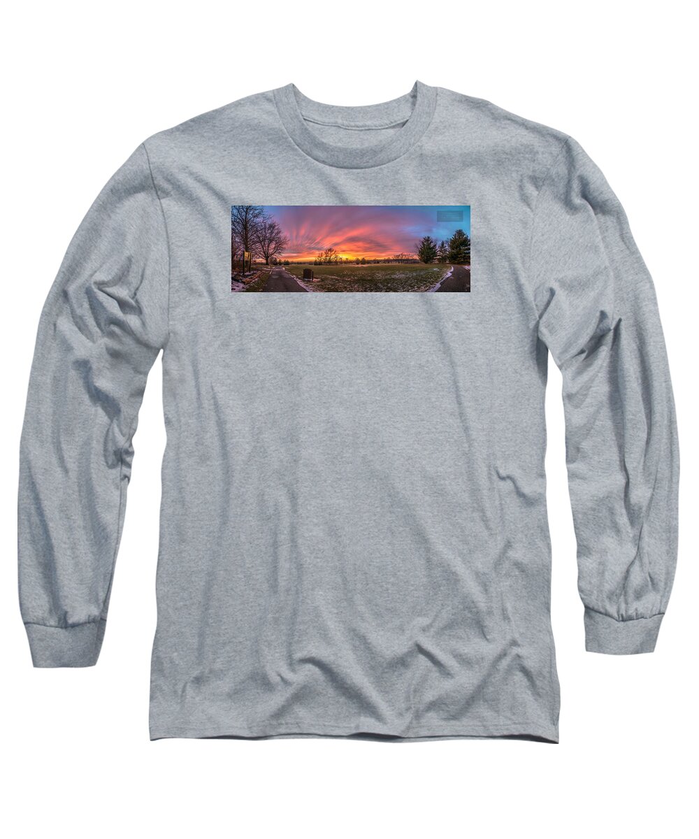 Landscape Long Sleeve T-Shirt featuring the photograph The 18th Hole by Paul Brooks