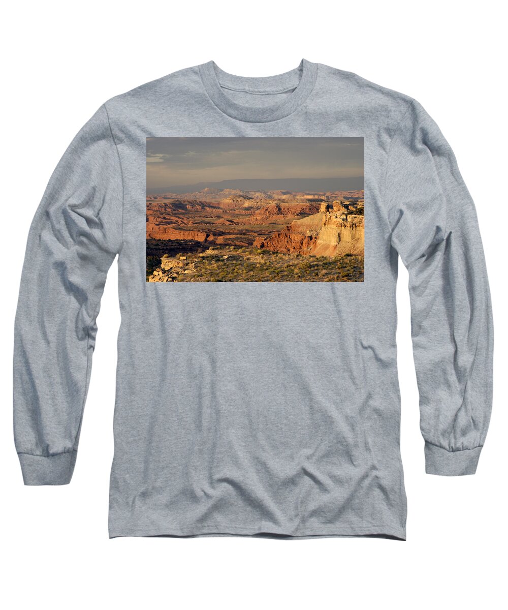 Dead Zone Long Sleeve T-Shirt featuring the photograph The Dead Zone - Utah by DArcy Evans