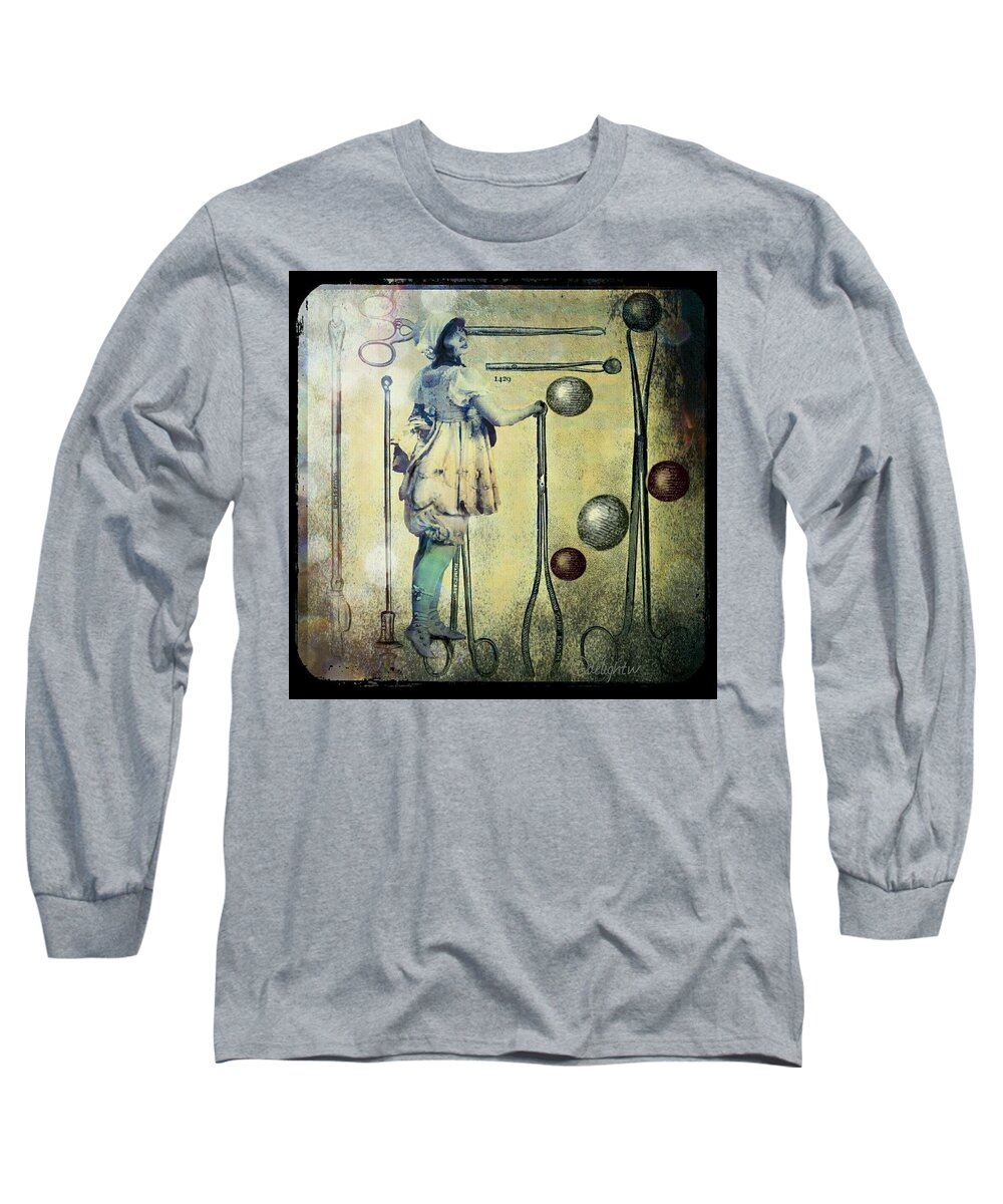 Woman Long Sleeve T-Shirt featuring the digital art The Doctor Will See You Now by Delight Worthyn