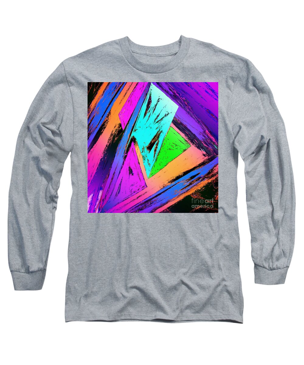 Light Long Sleeve T-Shirt featuring the digital art The fast trap by Keith Mills