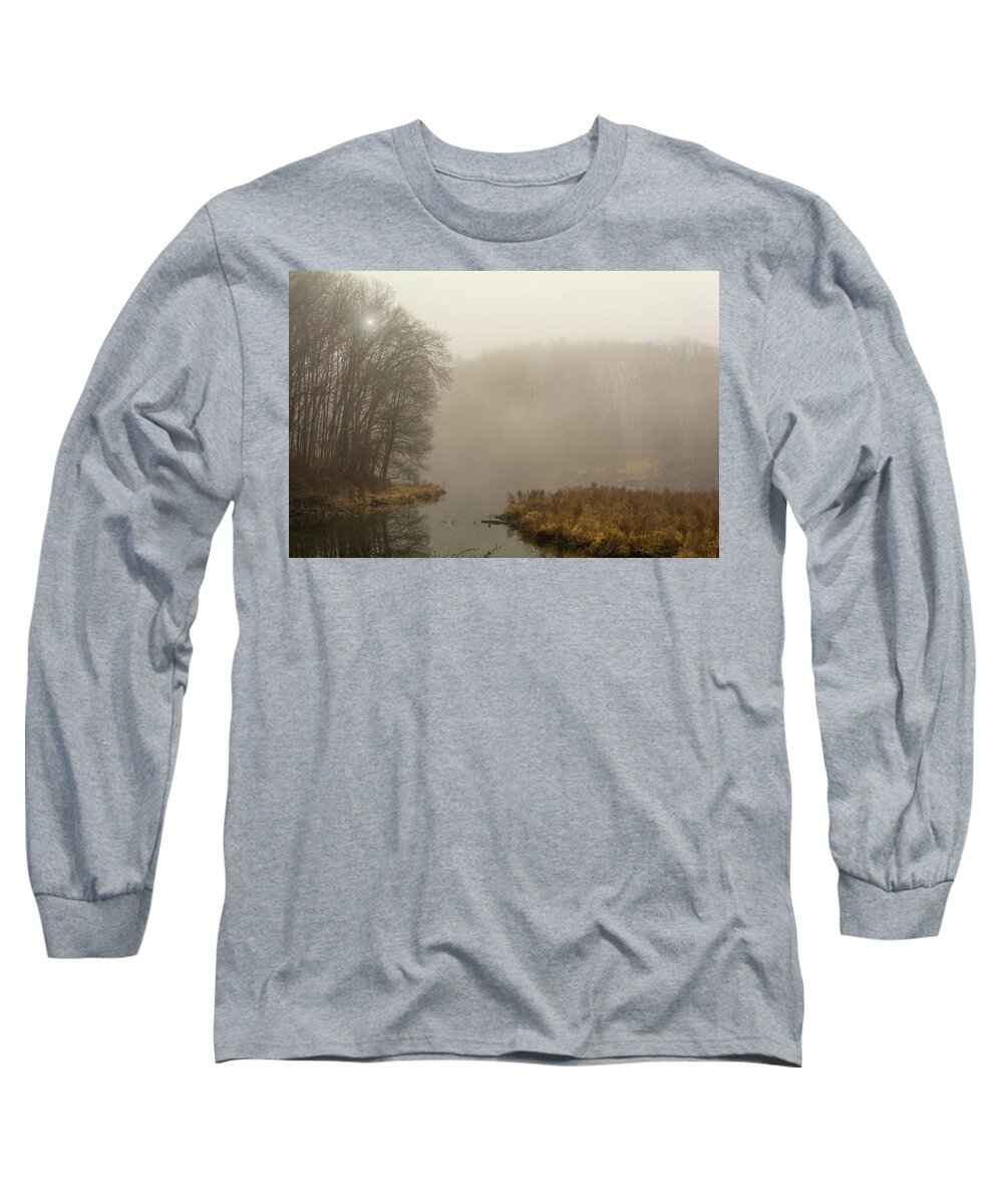 Morning Long Sleeve T-Shirt featuring the photograph The Morning After by Angelo Marcialis
