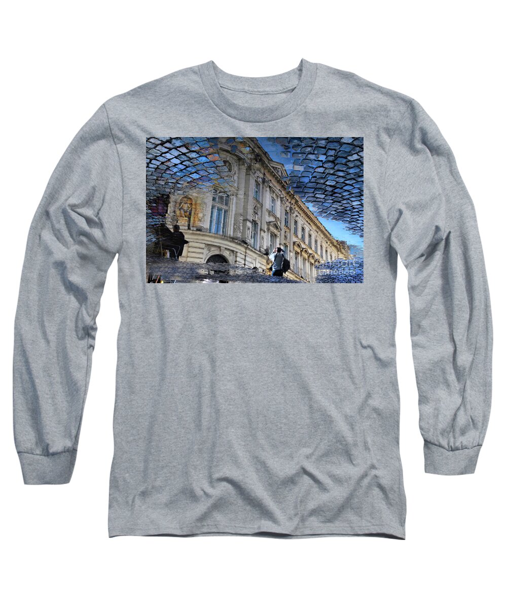Water Long Sleeve T-Shirt featuring the photograph The Photographer by Daliana Pacuraru