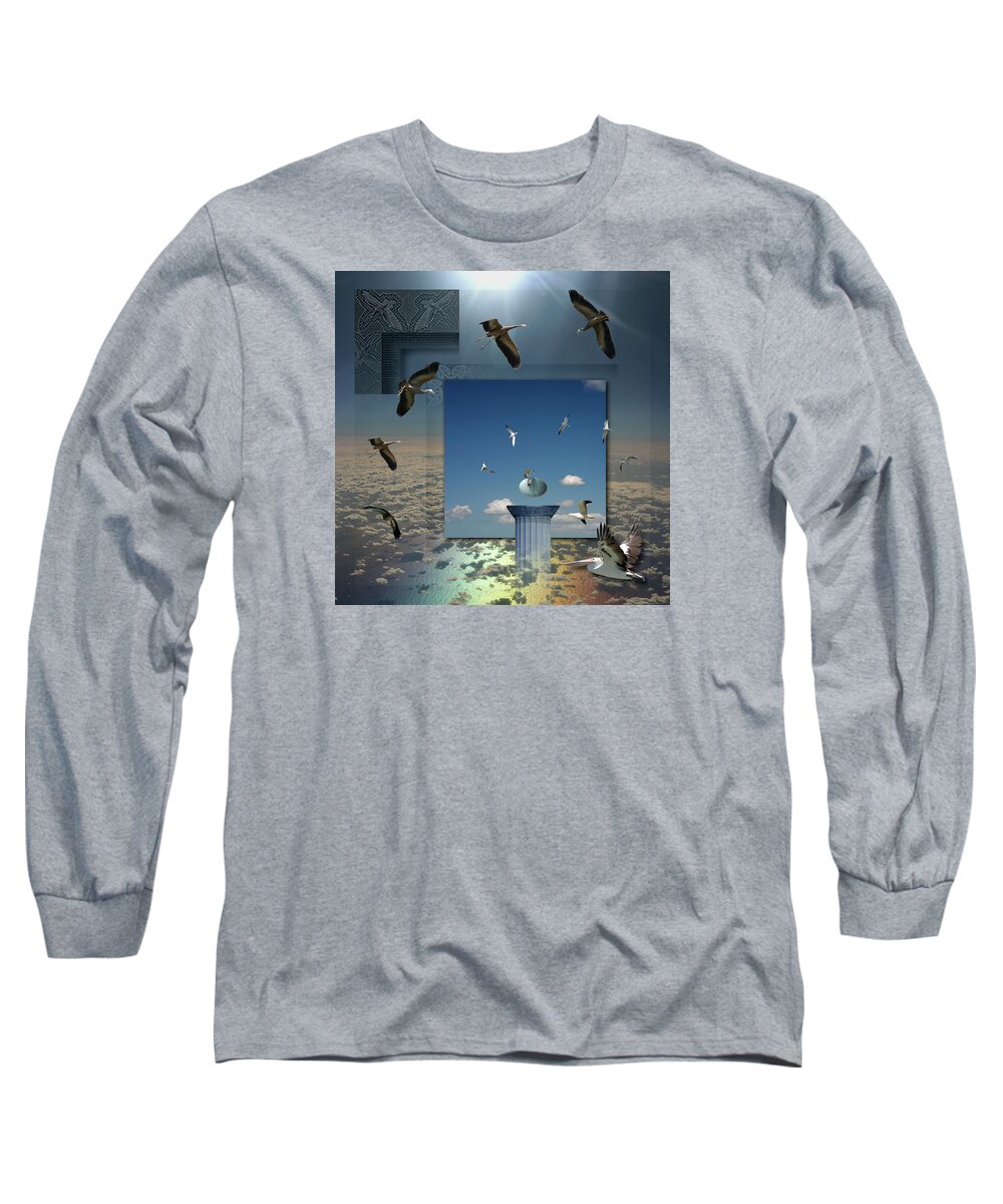 Digital Photo Art Long Sleeve T-Shirt featuring the digital art The Seed of Hope brings Joy by Ian Anderson