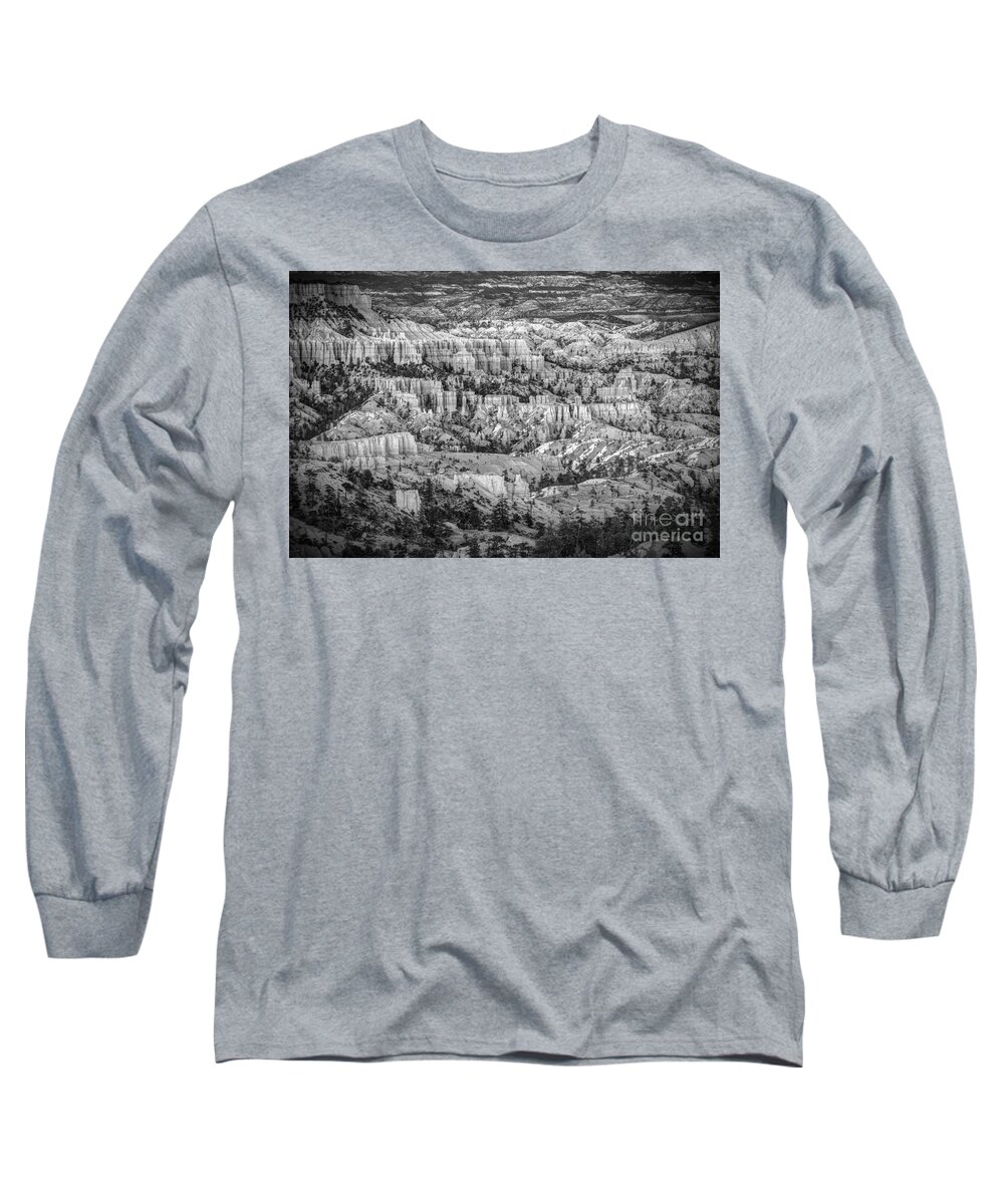 Bryce Long Sleeve T-Shirt featuring the photograph The Vastitude Of Bryce by Jennifer Magallon
