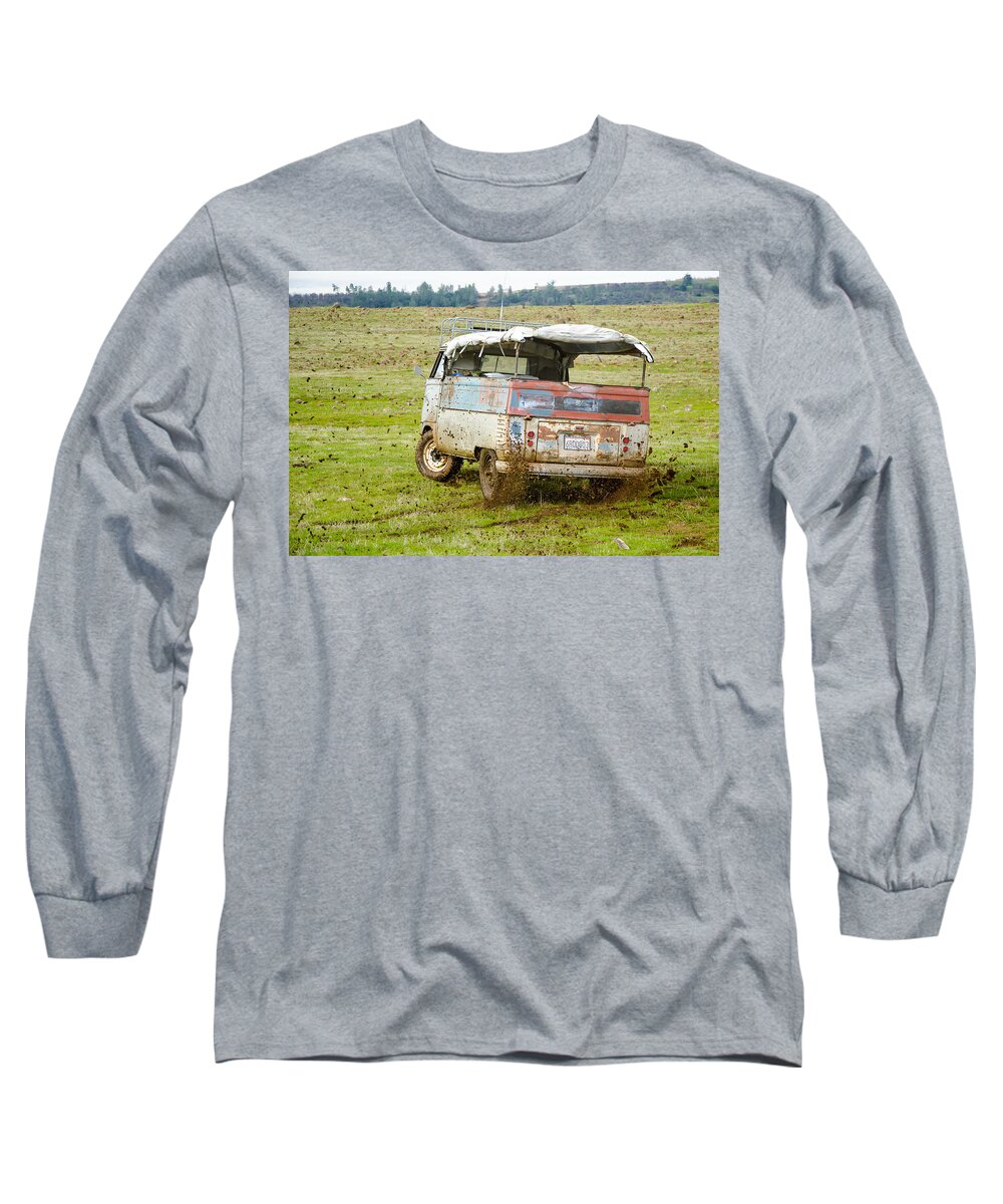 Mount Shasta Long Sleeve T-Shirt featuring the photograph Time to Make the Donuts by Richard Kimbrough