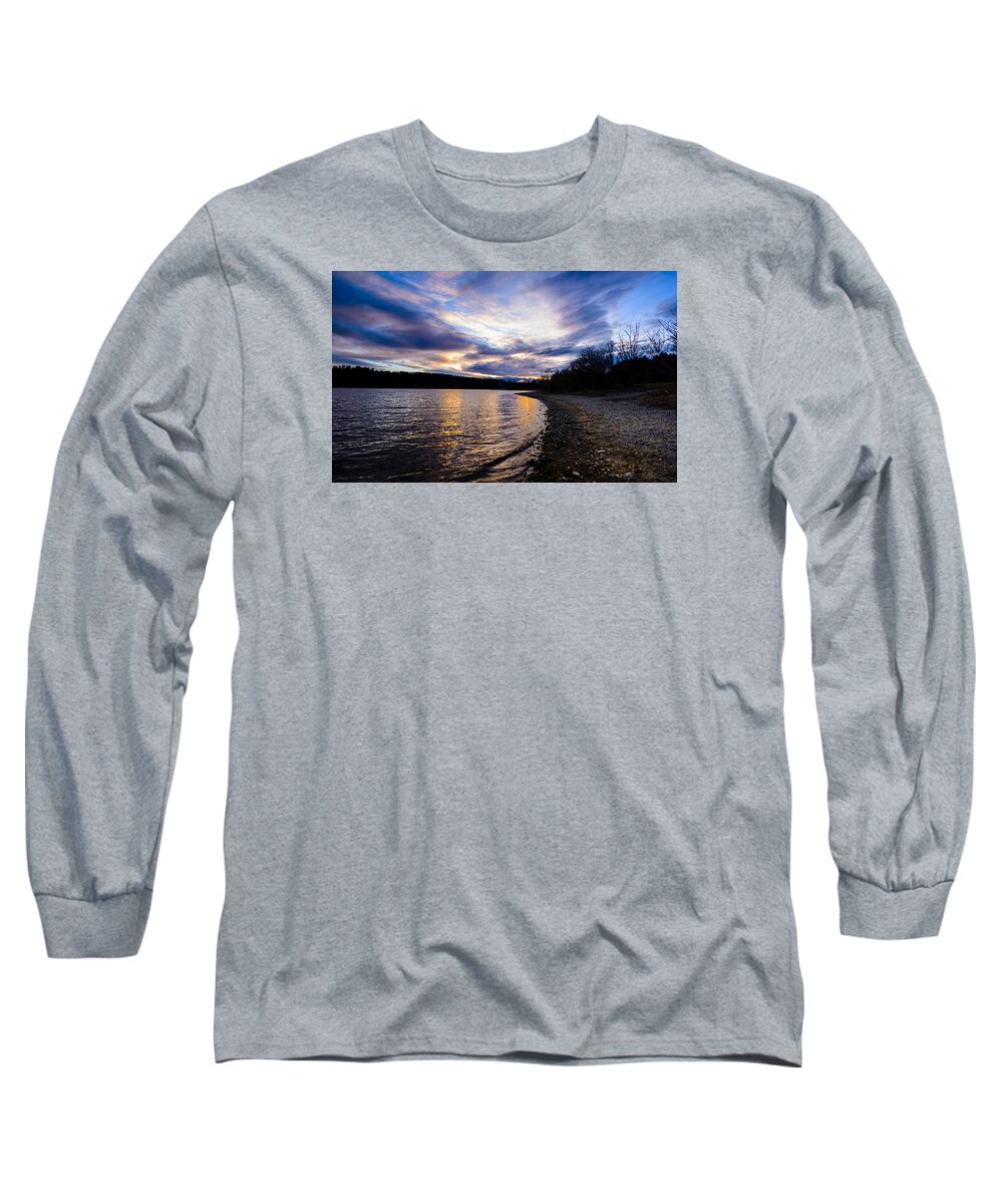 Magenta Long Sleeve T-Shirt featuring the photograph Time to Sleep by Robert McKay Jones