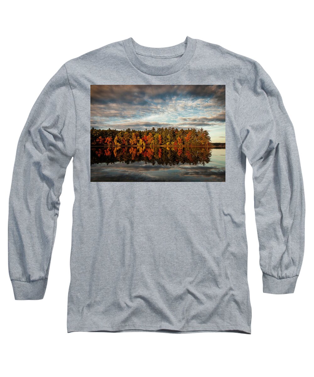 Fall Long Sleeve T-Shirt featuring the photograph Trapp's Point by Benjamin Dahl