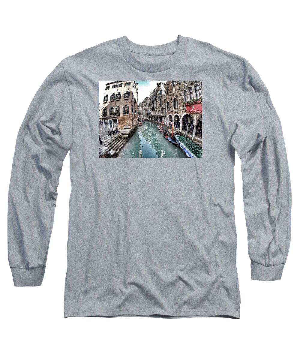 Venice Long Sleeve T-Shirt featuring the photograph Venice in Wonderland by Andrea Brigandi