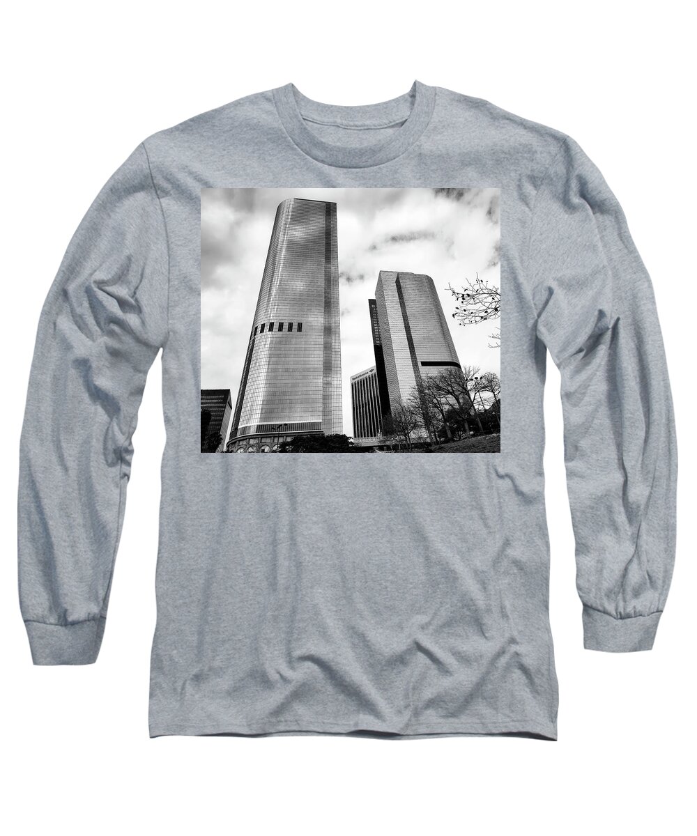 Buildings Long Sleeve T-Shirt featuring the photograph Vertical Growth by Joseph Hollingsworth