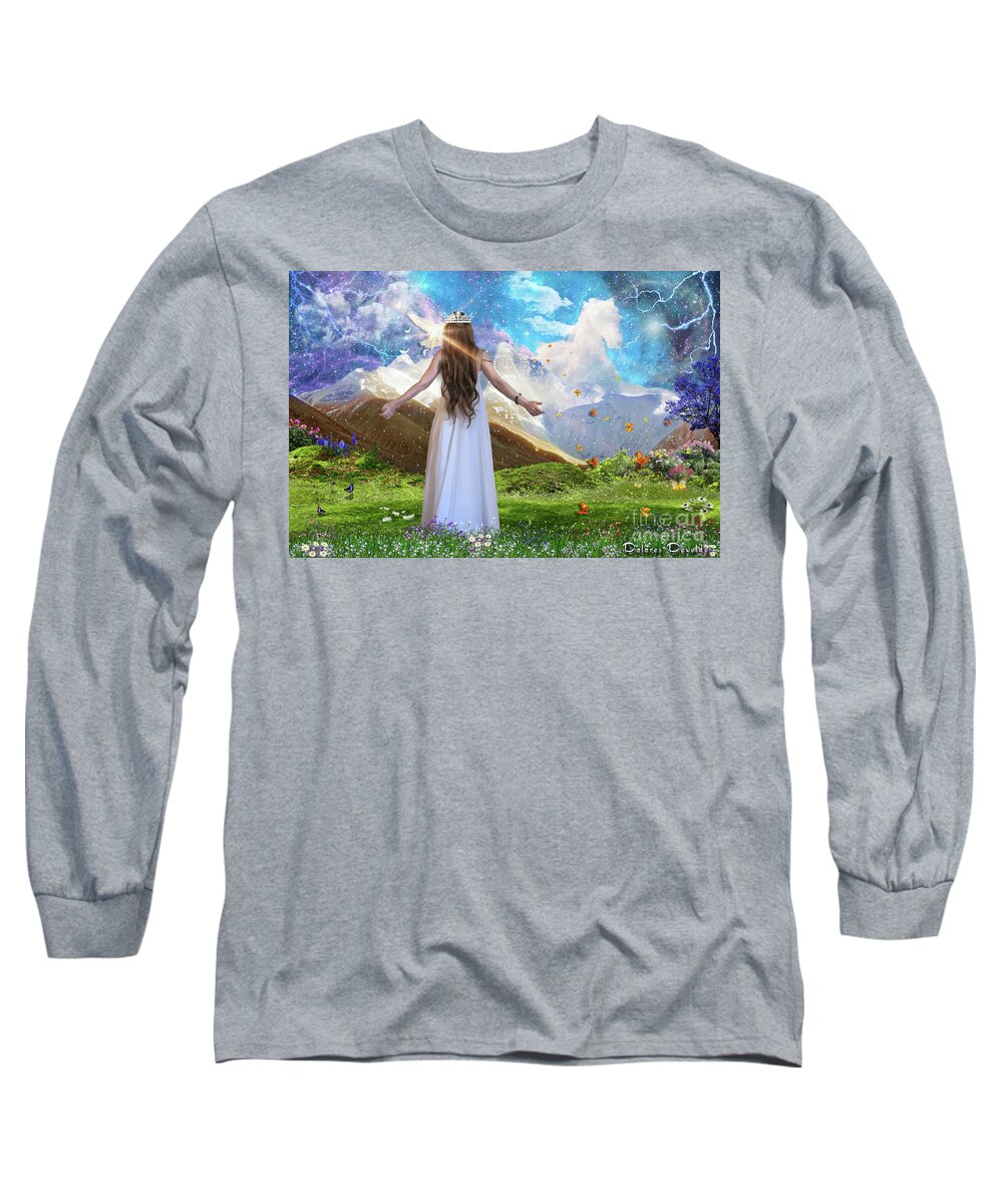 Bride Of Christ Long Sleeve T-Shirt featuring the digital art Victory by Dolores Develde