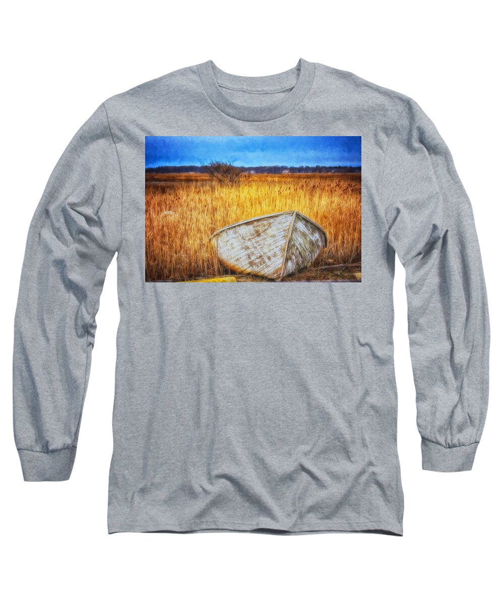 Windows Long Sleeve T-Shirt featuring the photograph Waiting For Summer by Tricia Marchlik