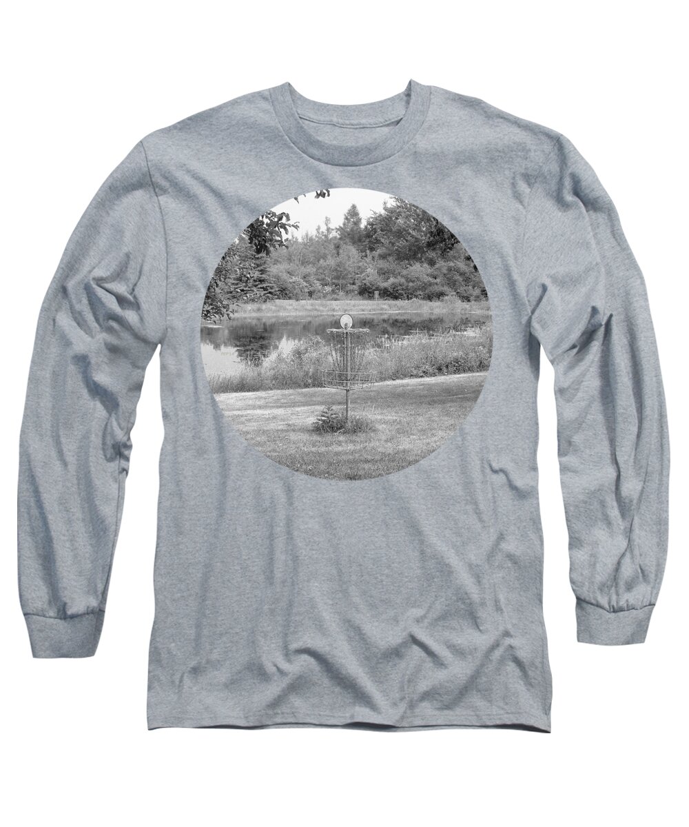 Disc Golf Long Sleeve T-Shirt featuring the photograph Wessel Pines Disc Golf Course by Phil Perkins