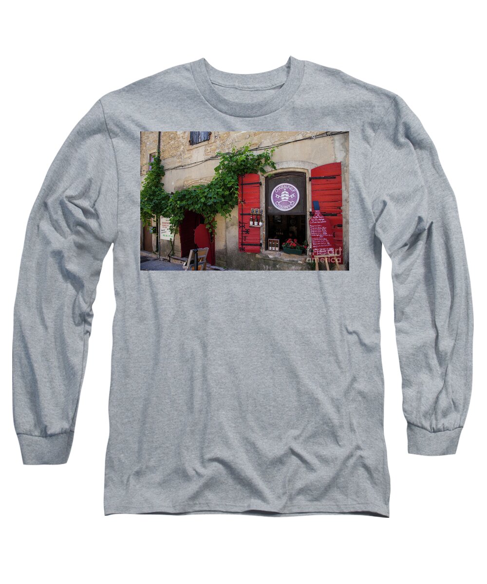 Wine Long Sleeve T-Shirt featuring the photograph Wine Shoppe by Timothy Johnson