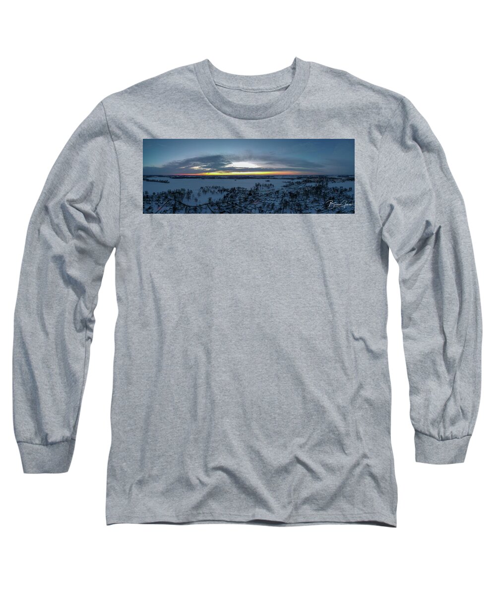  Long Sleeve T-Shirt featuring the photograph Winter Sunrise by Brian Jones