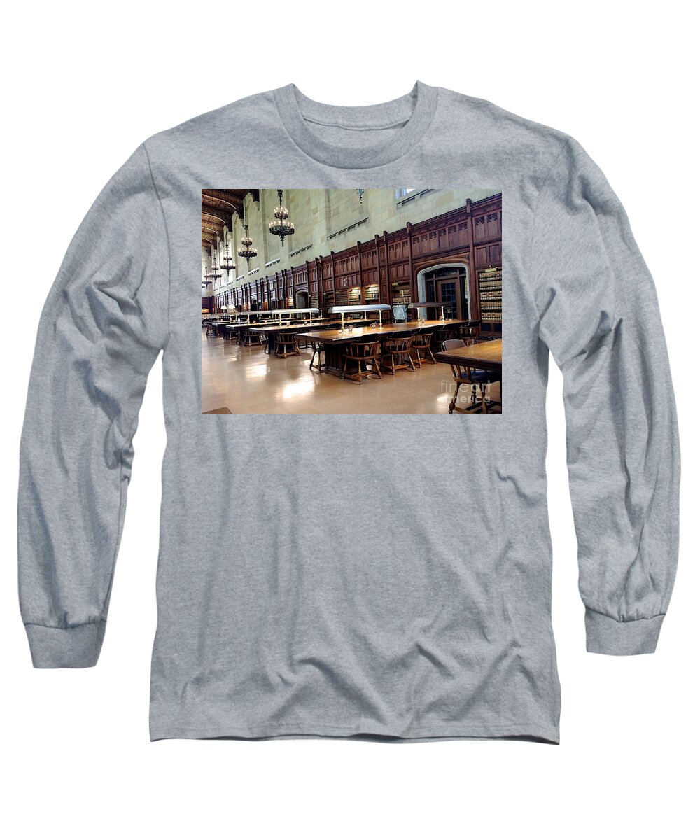 Architecture Long Sleeve T-Shirt featuring the photograph Woodwork by Joseph Yarbrough