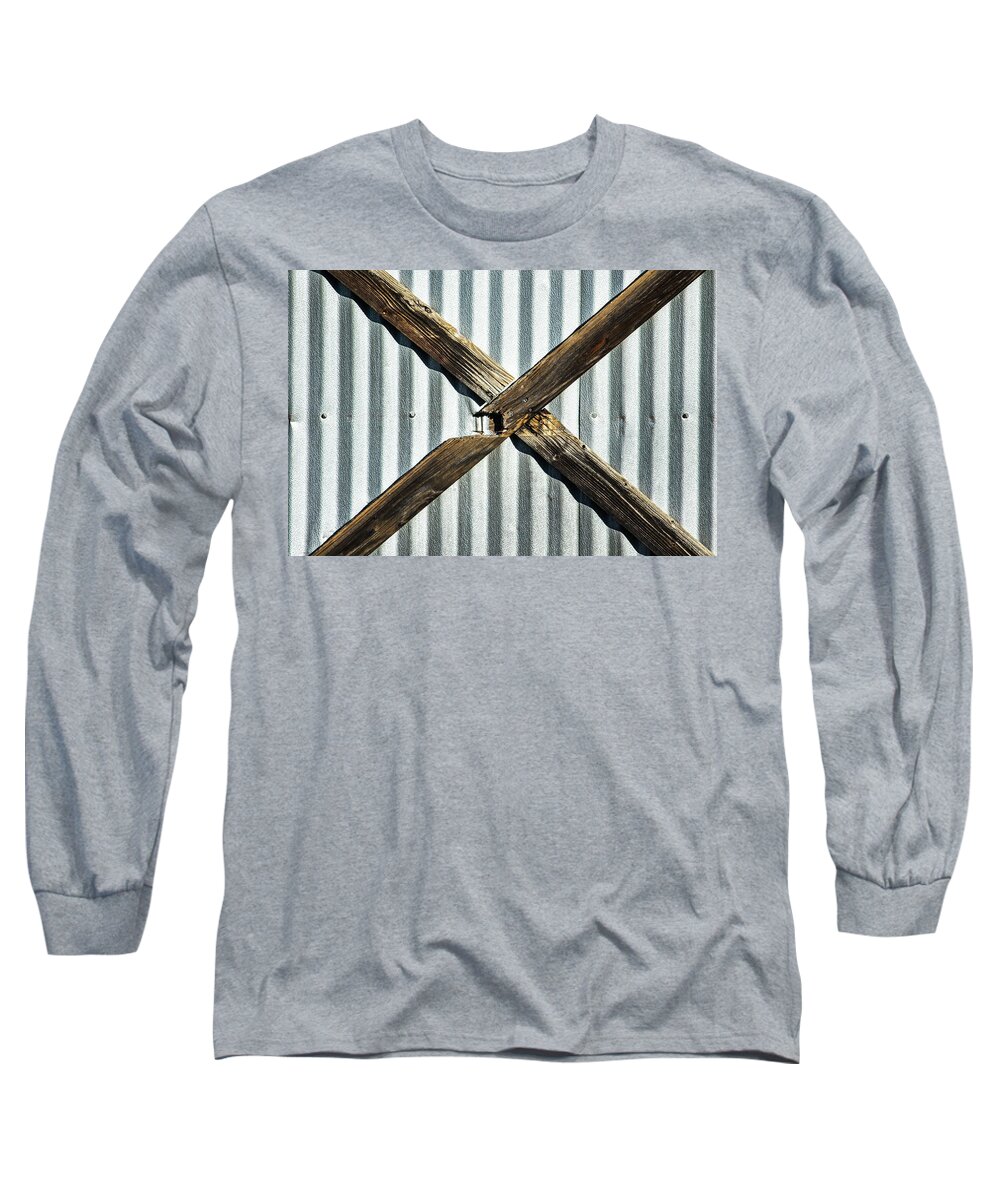 X Long Sleeve T-Shirt featuring the photograph X Marks The Spot by Karol Livote