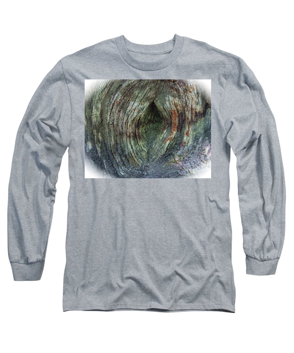Tree Long Sleeve T-Shirt featuring the photograph Yoni au Naturel Une by Vincent Green
