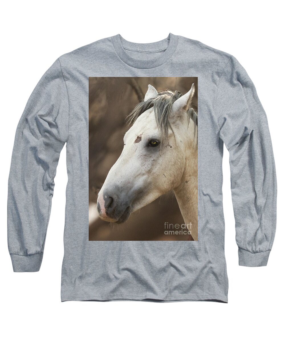 Battle Scars Long Sleeve T-Shirt featuring the photograph Battle Scars by Shannon Hastings
