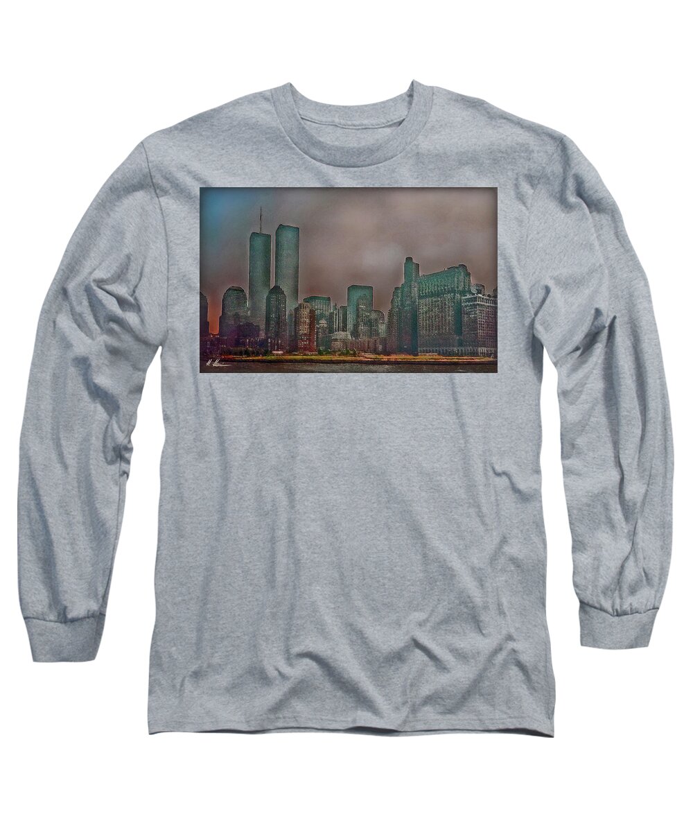 New York Long Sleeve T-Shirt featuring the photograph Before by Hanny Heim