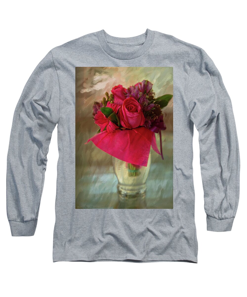 Colors Long Sleeve T-Shirt featuring the photograph Bouquet Impressions #1 by TruImages Photography