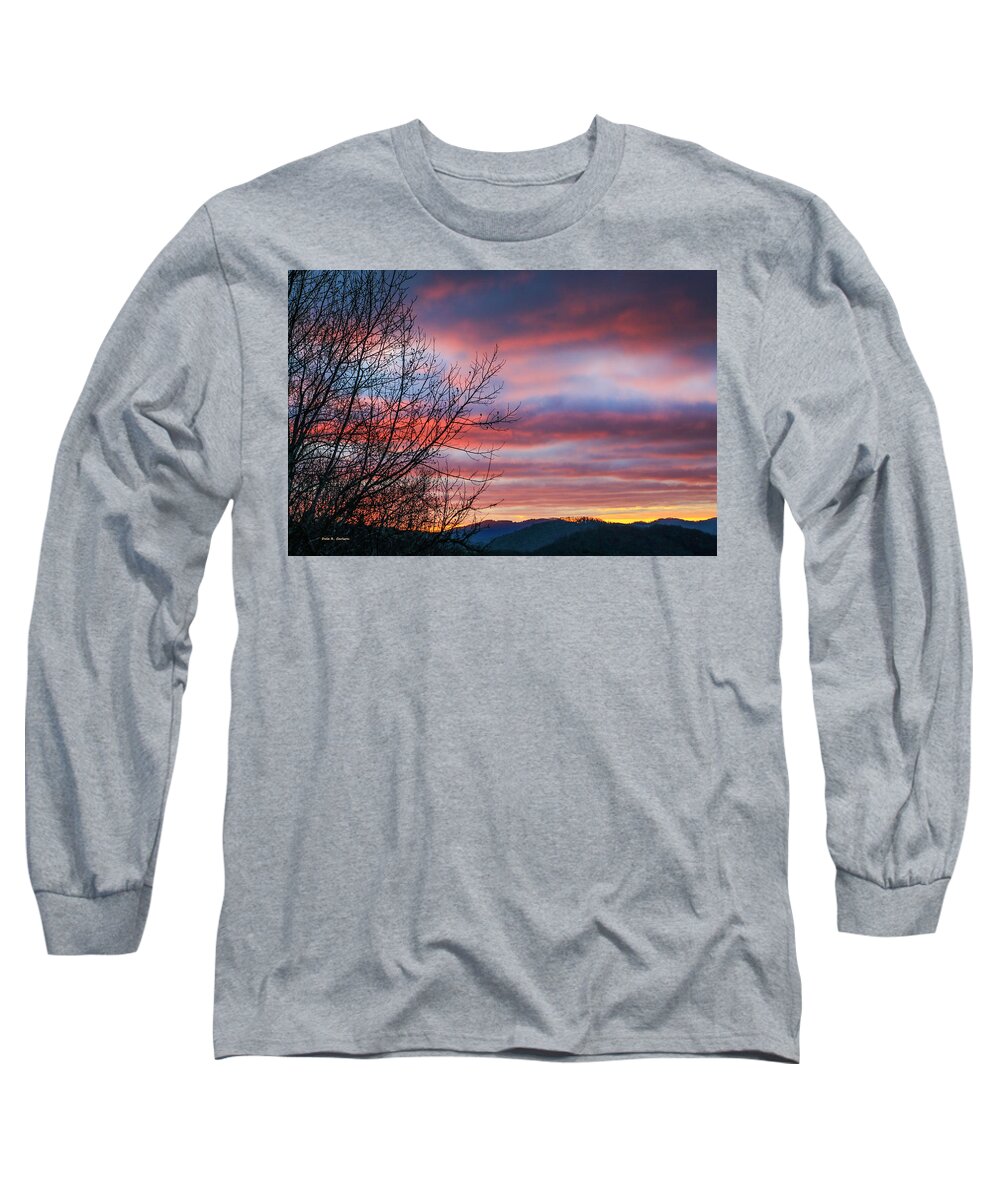 Dawn Long Sleeve T-Shirt featuring the photograph December Dawn by Dale R Carlson