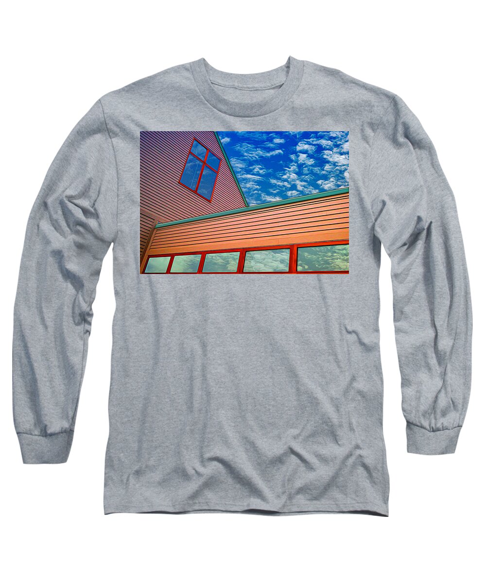 Photography Long Sleeve T-Shirt featuring the photograph FDR Museum by Paul Wear